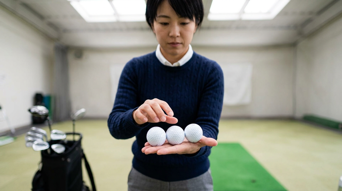 初心者ゴルフボールの選び方と比較