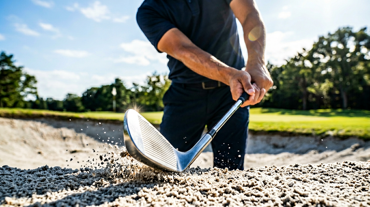 バンカーのサンドウェッジ比較と打ち方