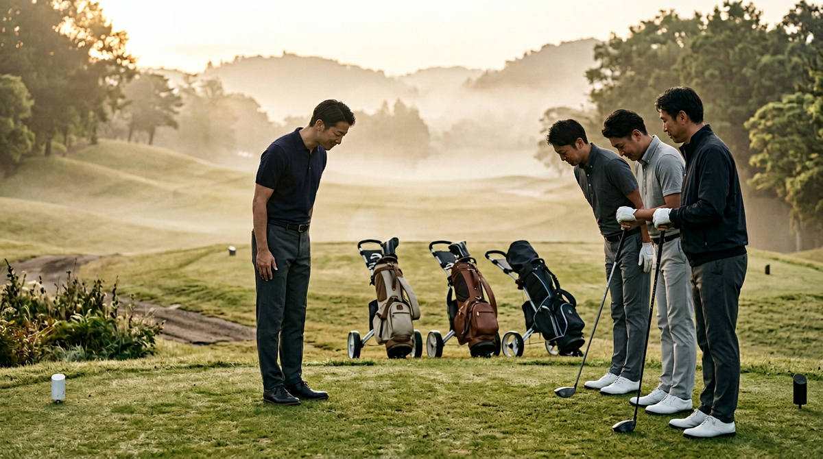 一人予約が怖いゴルファーの初ラウンド記