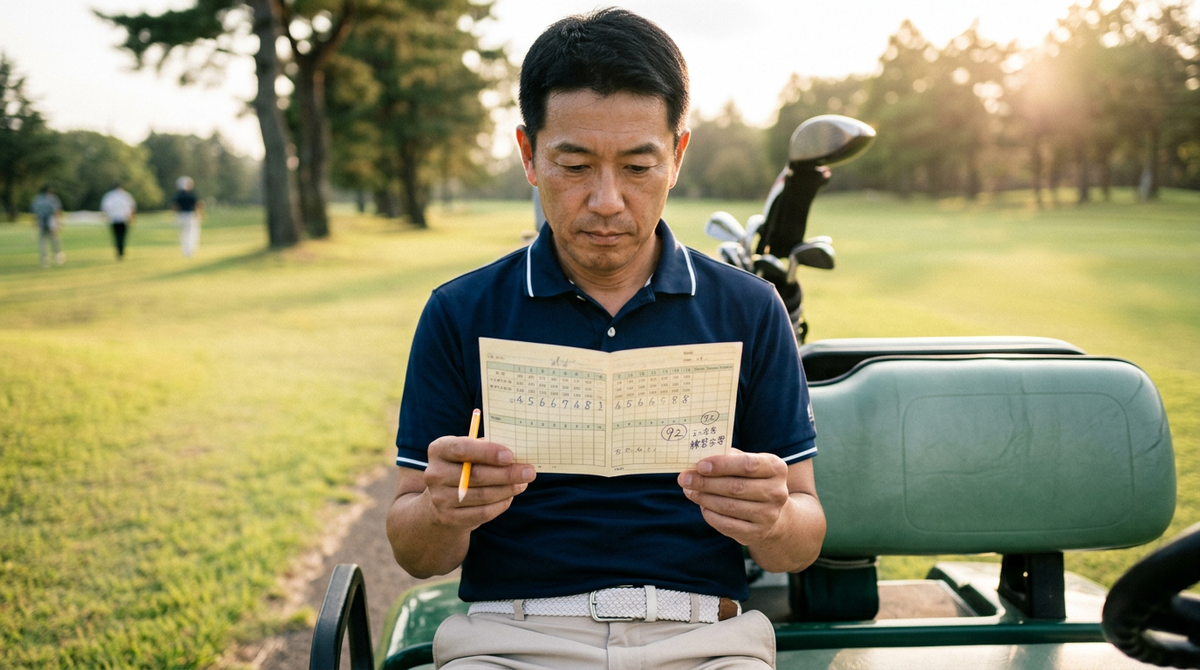 ハンディキャップ別の目標スコアと上達の目安