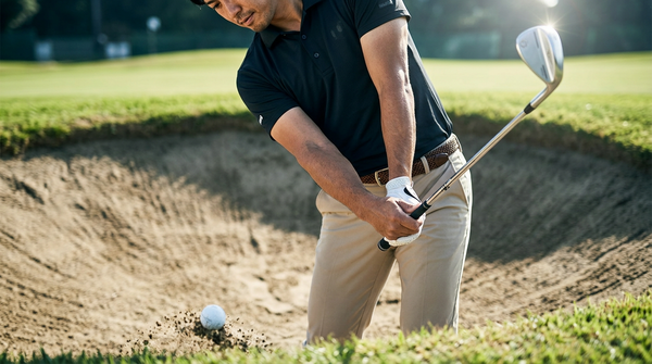 バンカー目玉から確実に脱出する打ち方