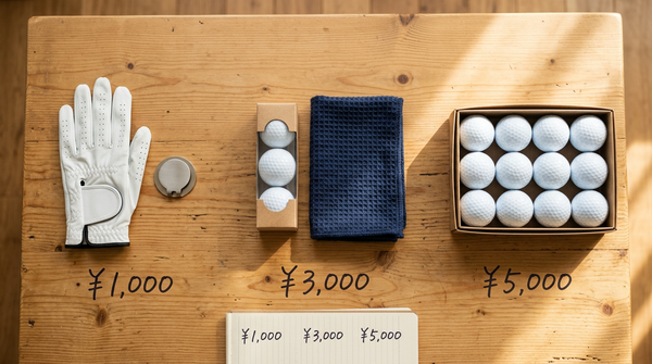 ゴルフコンペ景品 予算別おすすめ 1000円・3000円・5000円の選び方