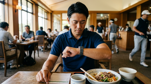 ゴルフラウンド 昼食インターバルと前半後半のルールとマナー