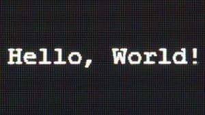 Hello, World!