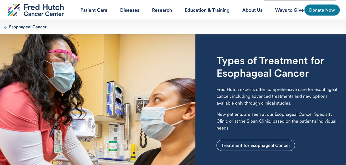 Esophageal cancer - fast facts