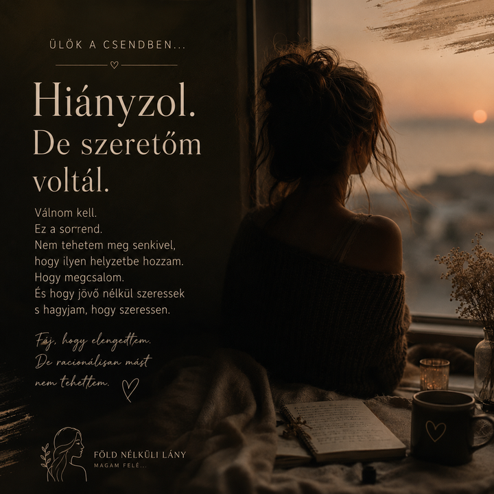 Ülök a csendben...