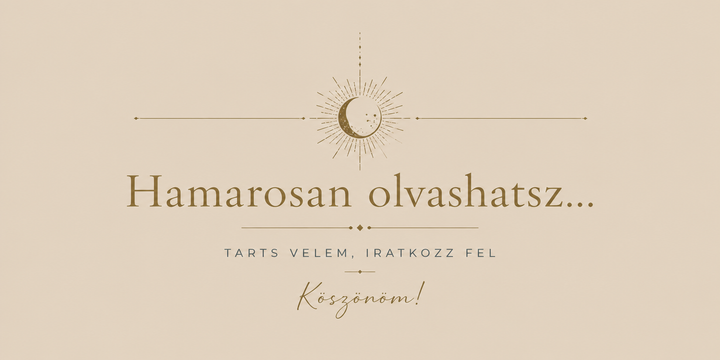 Hamarosan...