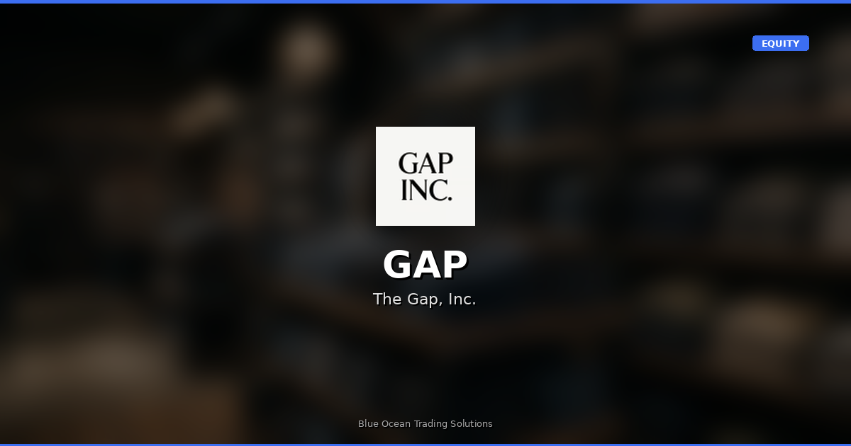 The Gap (GAP): Earnings Selloff -14% — Oversold Reversal or Value Trap? — March 9, 2026