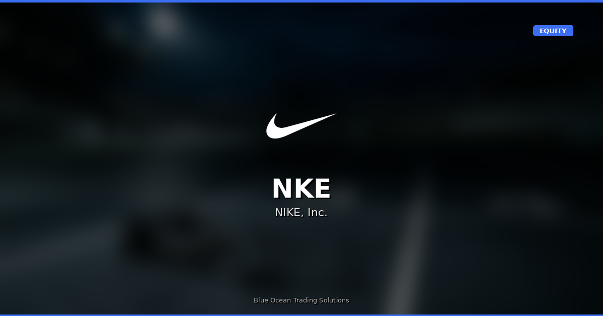 NKE: The Tape Argues Short — Continuation Signal Confirmed After Q3 Earnings Collapse