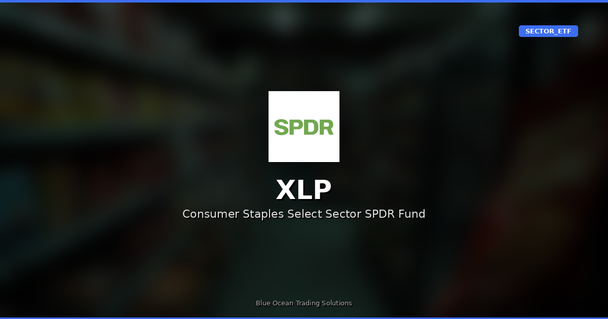 XLP — The Institutional Bid Returns to Consumer Staples