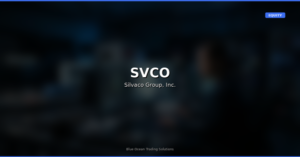 SVCO – Technical Market Research