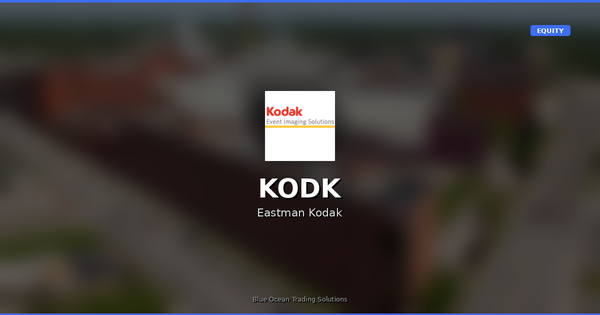 KODK -- The Tape Favors Extension -- but Respect the RSI