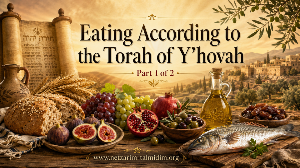 Eating According to the Torah of Y’hovah.
