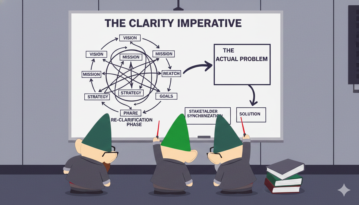Why “Clarity” Is Rarely the Actual Problem