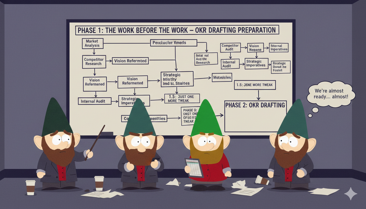 The Work Before the Work: Why Your OKR Drafting is Premature