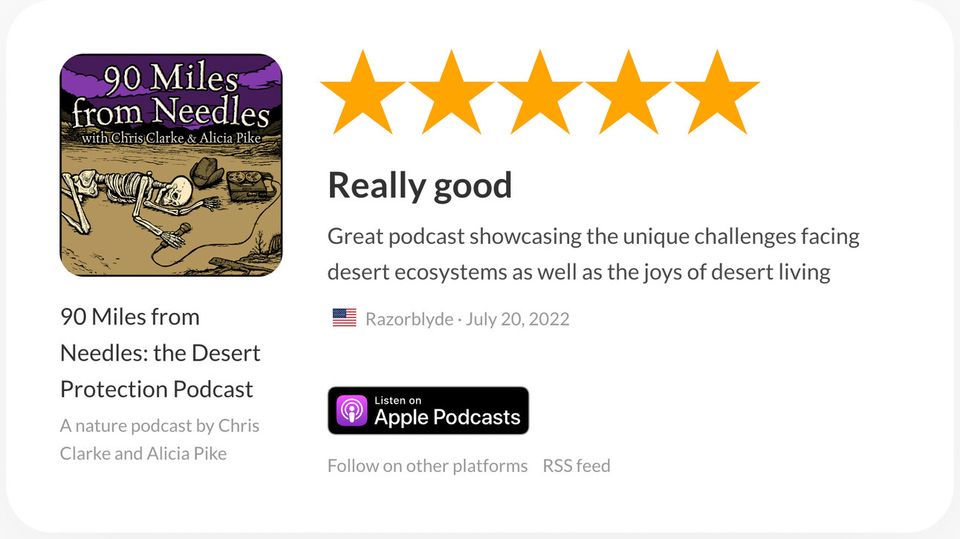 90 Miles from Needles News!