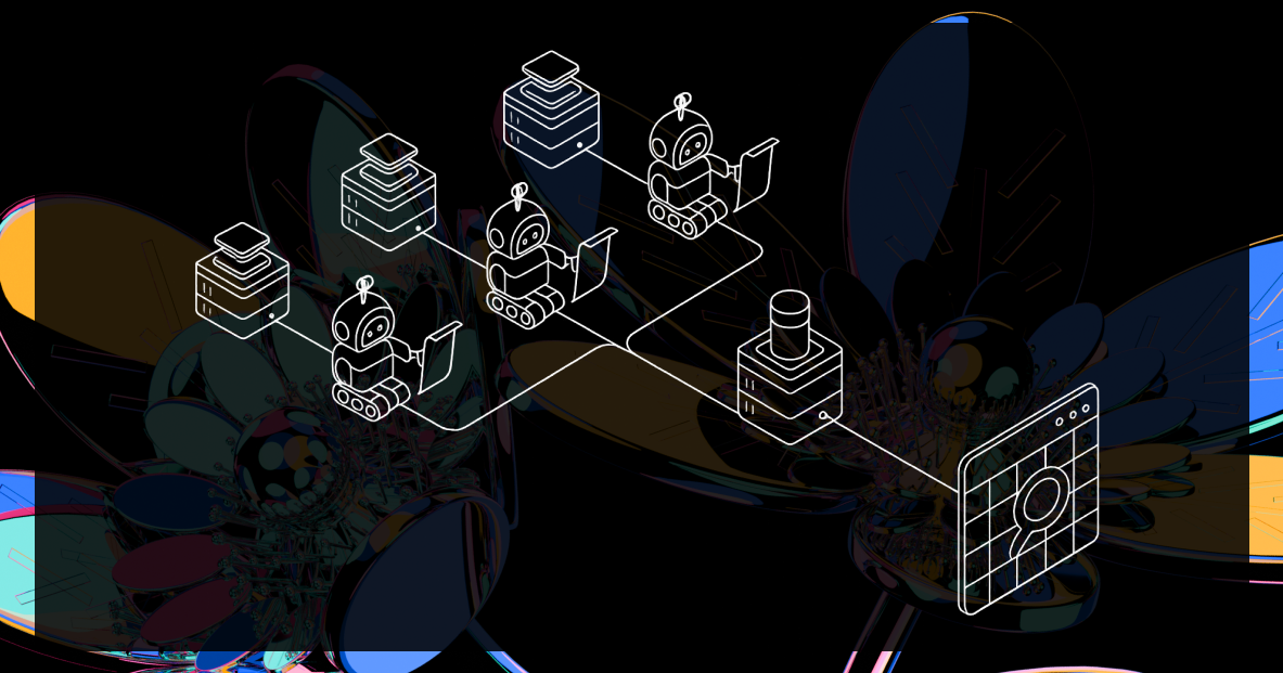 Indexers process separate blockchain data and consolidate it into one database for building a dApp dashboard.