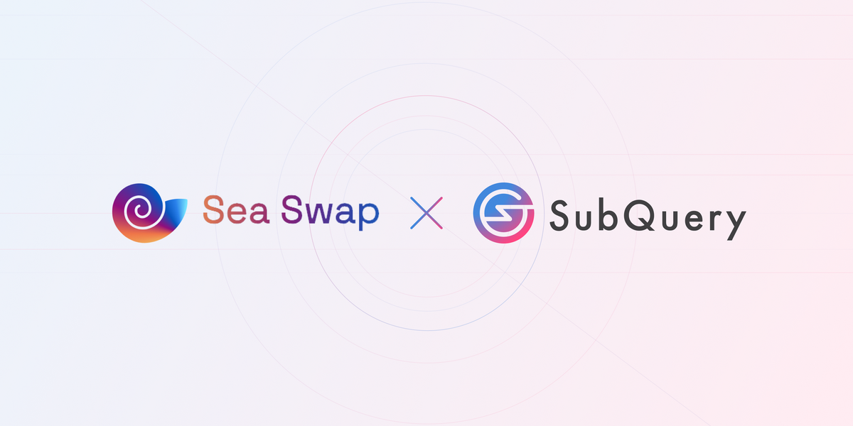 SubQuery Boosts Sea Swap with Performant Data Indexing