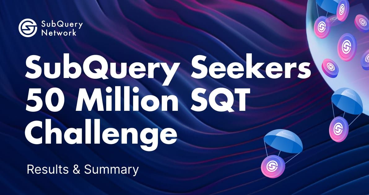 SubQuery Seekers Challenge a Tremendous Success