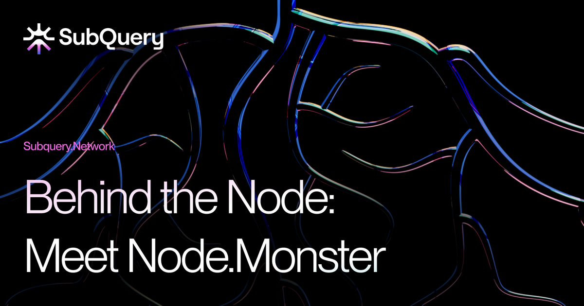 Behind the Node: Meet Node.Monster