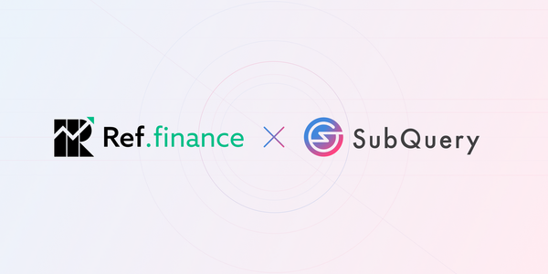 SubQuery Supports Ref Finance with Lightning-Fast Data Indexing