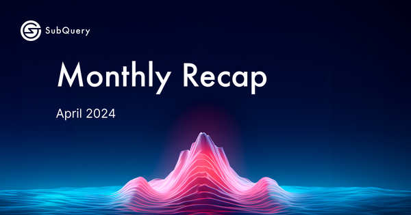 April 2024 Monthly Recap