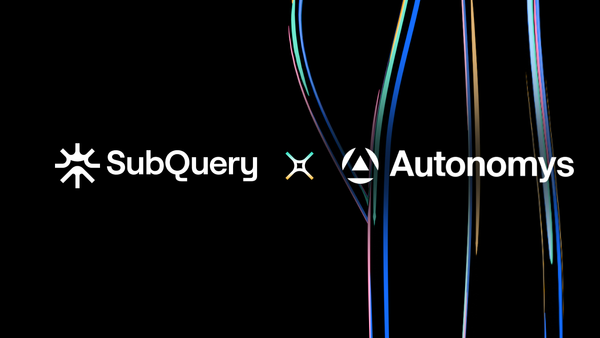 SubQuery teams up with Autonomys Network to advance decentralised AI and data ecosystems