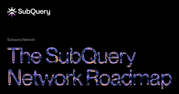 New Roadmap Released: SubQuery’s Year of AI