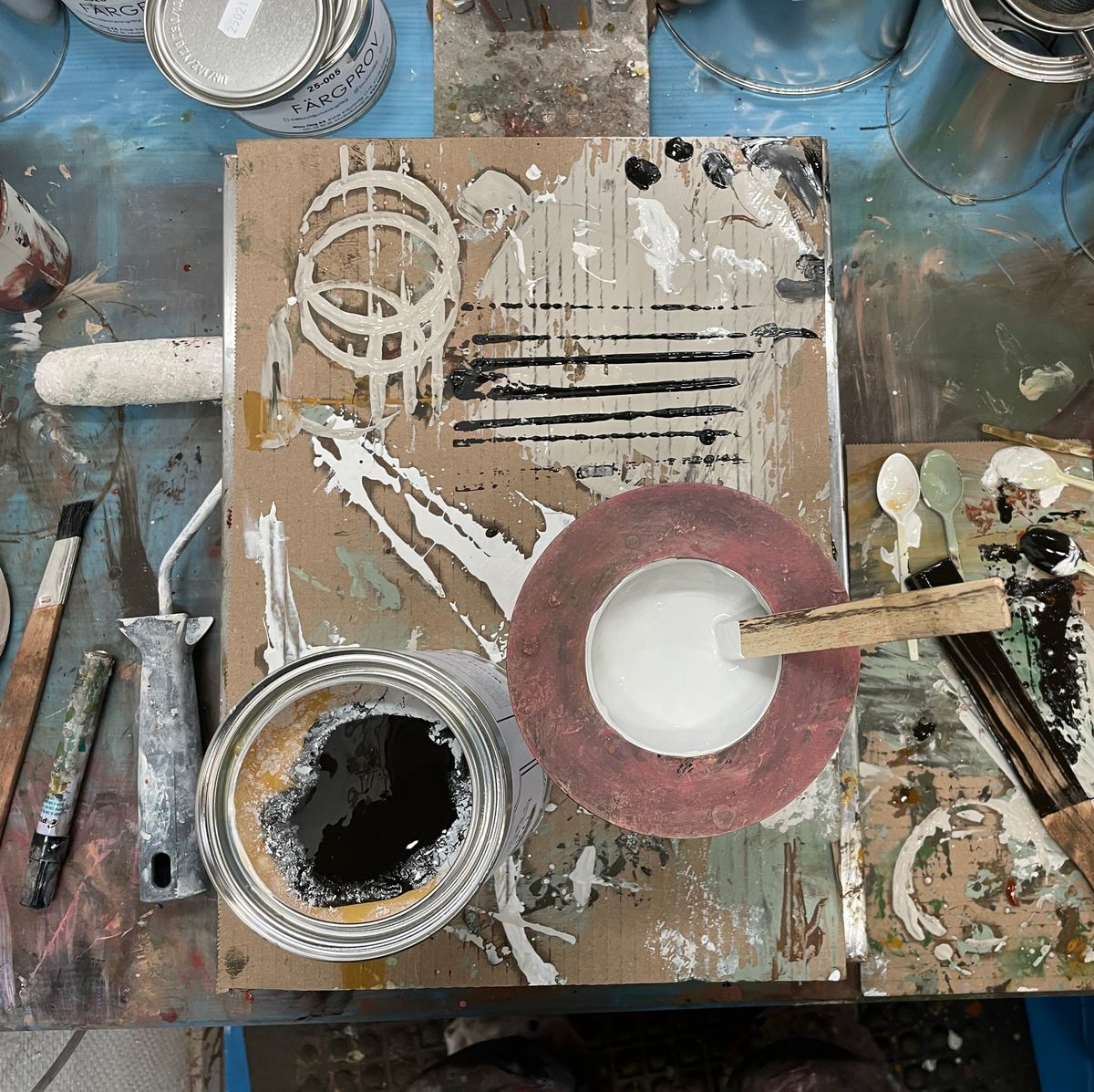 Under Work: A series of Paintings