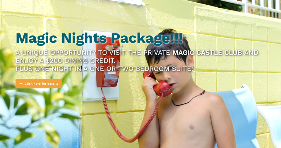 매직 캐슬 호텔의 특별한 환대