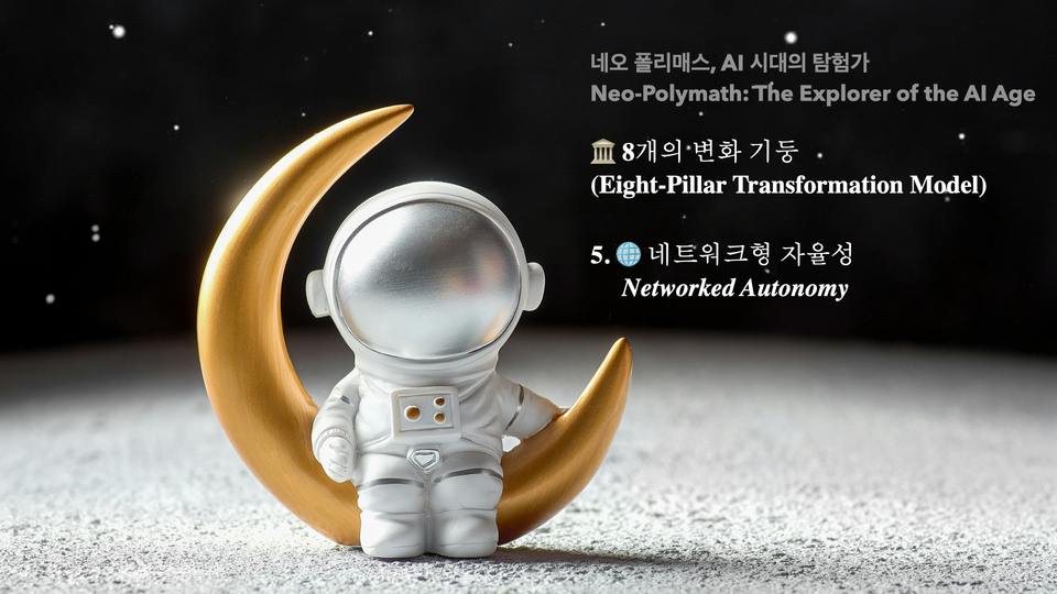 네오 폴리매스, AI 시대의 탐험가를 위한 8개의 변화 기둥 #5.네트워크형 자율성 Networked Autonomy