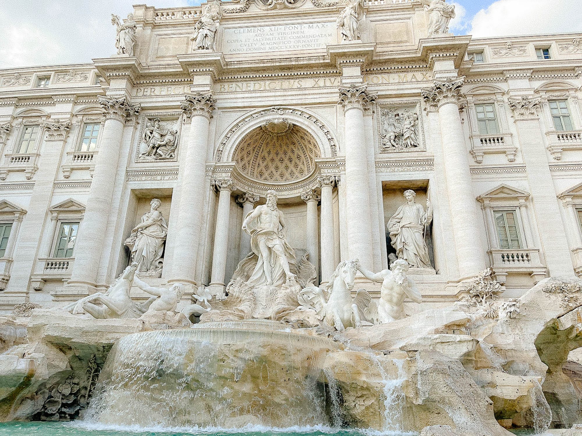 Trevi fountain Rome Italy