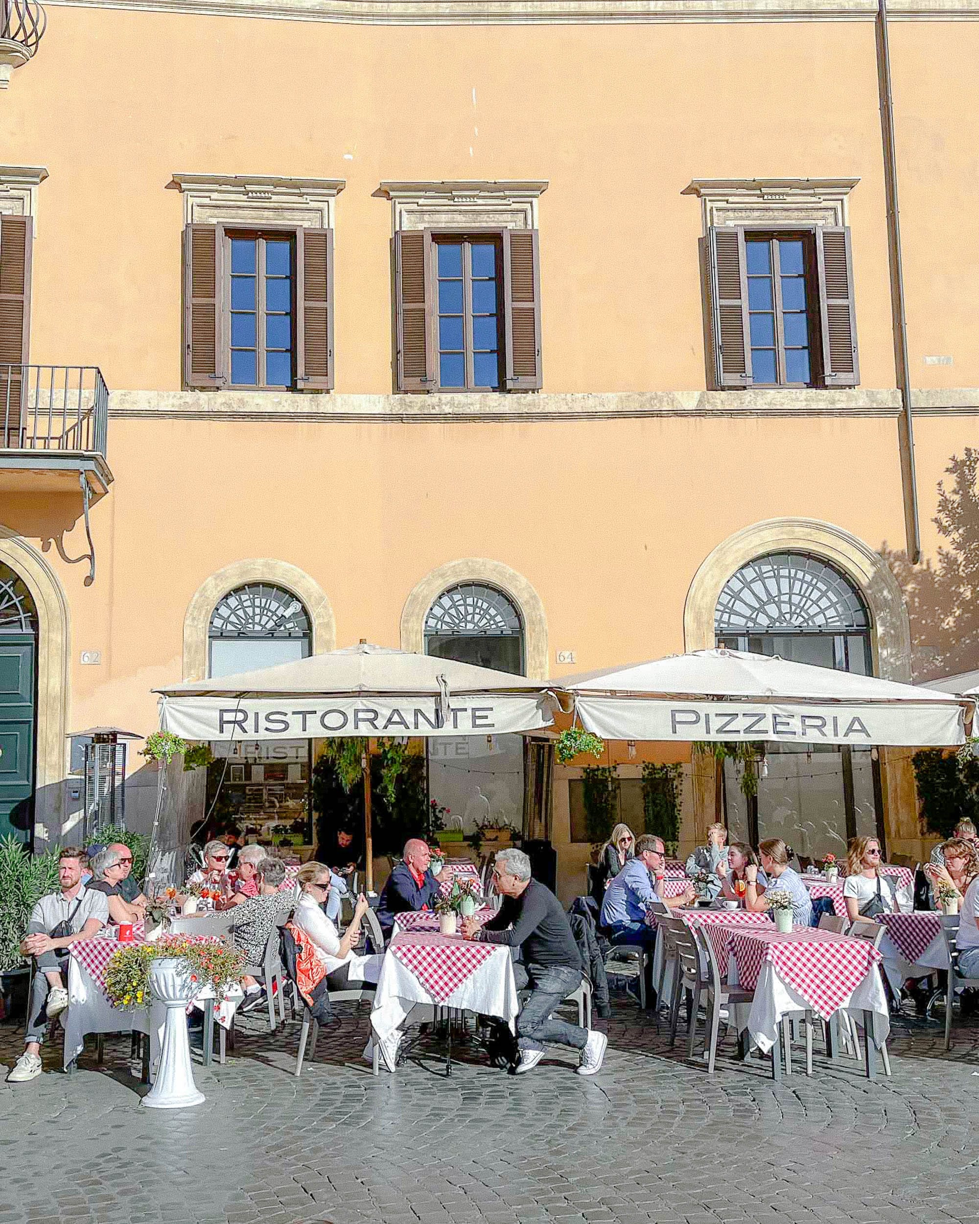 ristorante piazza navona in rome, italy