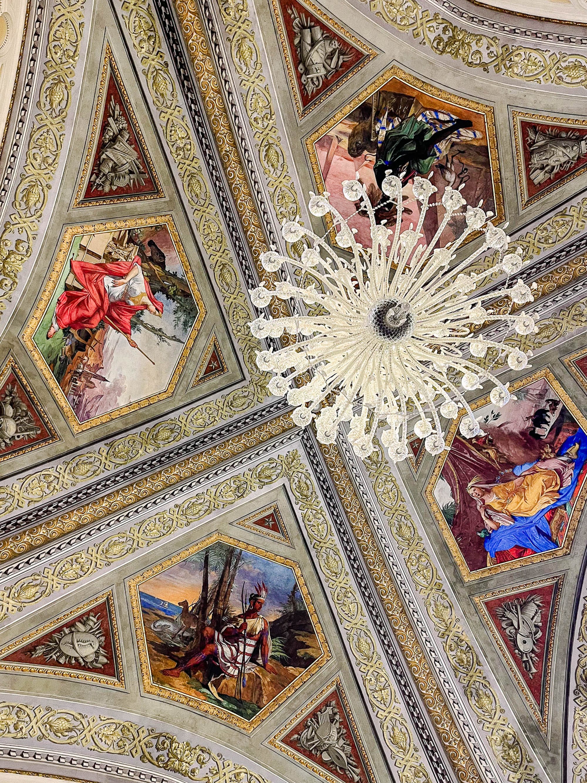 Ceiling at Santa Maria Novella Pharmacy