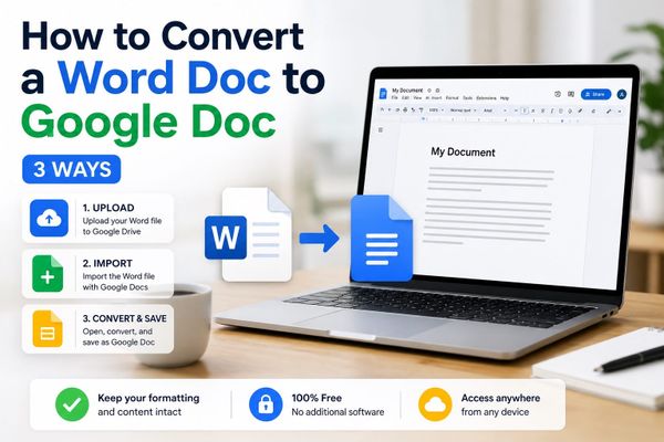 How to Convert a Word Doc to Google Doc (3 Ways)