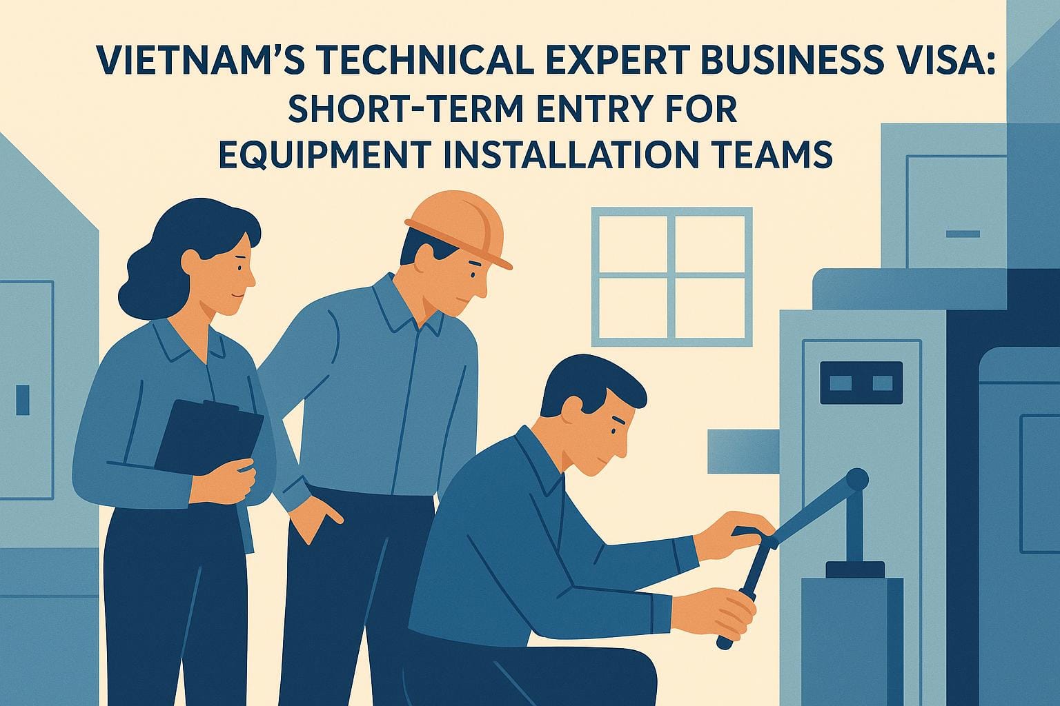 Vietnam's Technical Expert Business Visa: Short-Term Entry for Equipment Installation Teams