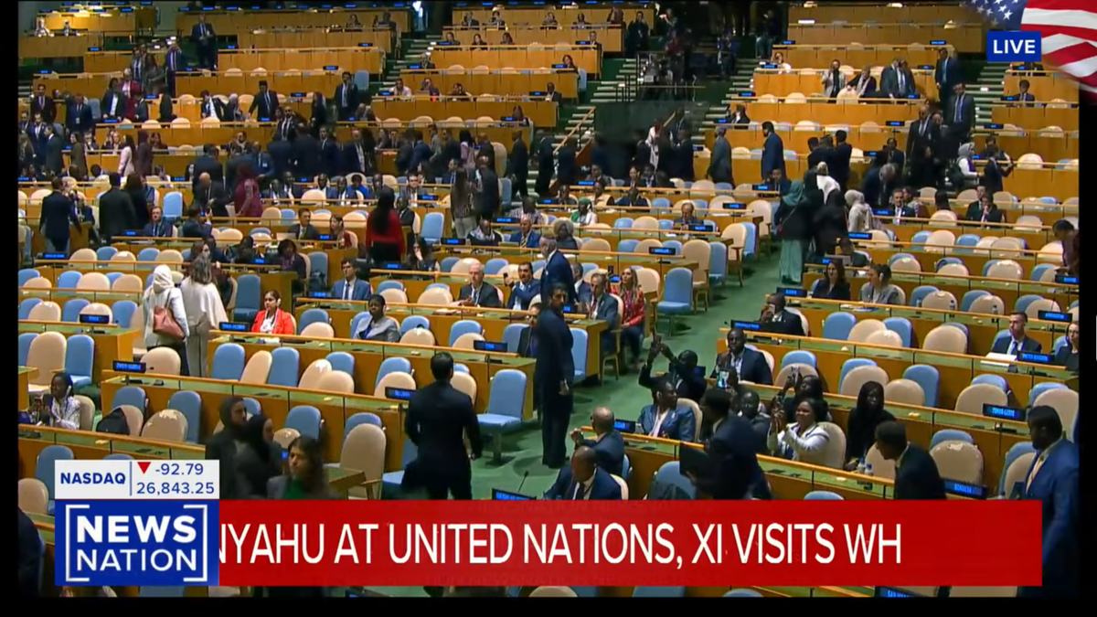 UN Delegates Walk Out on Netanyahu