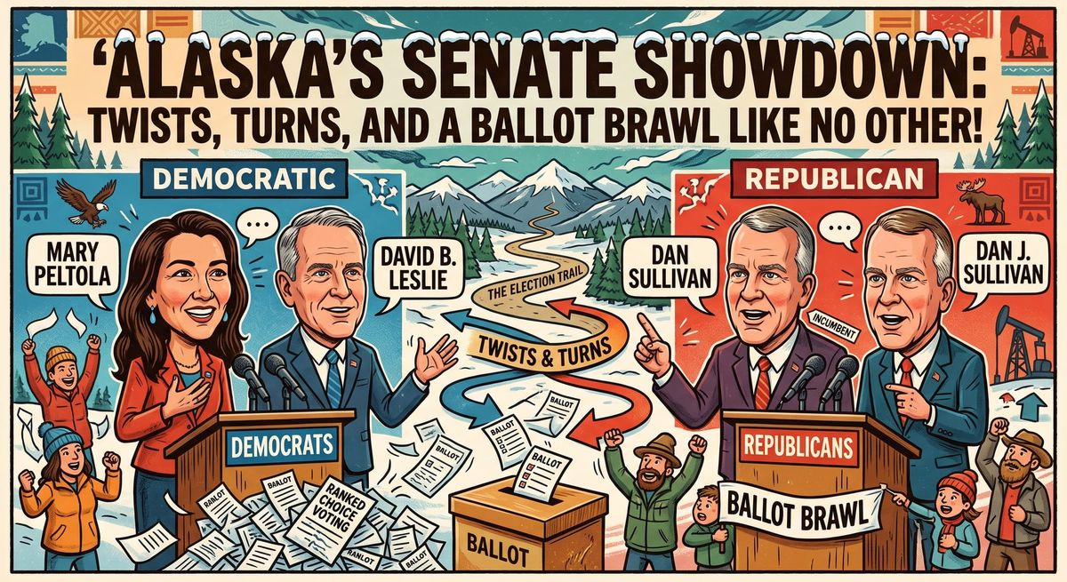 Alaska’s Senate Showdown: Twists, Turns, and a Ballot Brawl Like No Other!