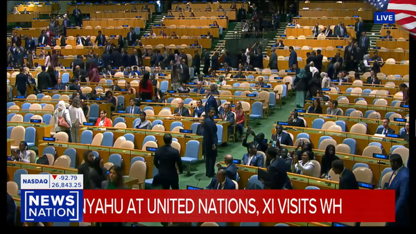 UN Delegates Walk Out on Netanyahu