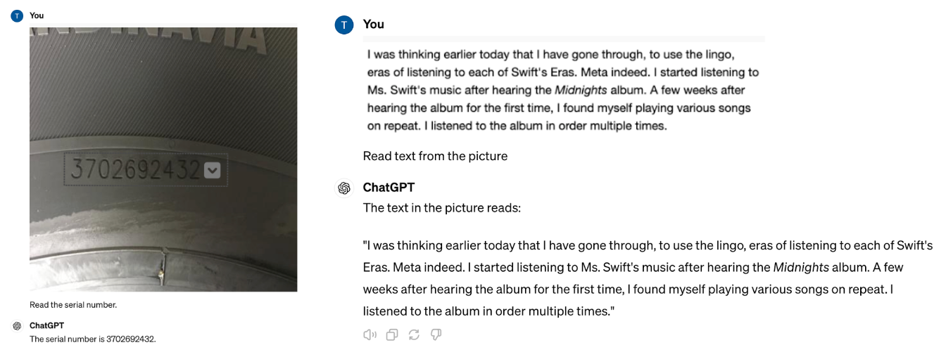 GPT-4o prompted with OCR questions