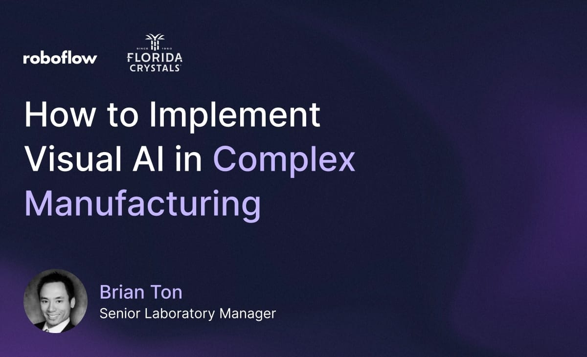 Making Visual AI Standard Practice in Complex Manufacturing