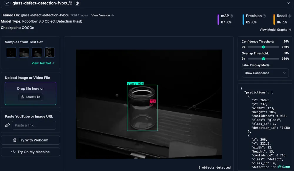 defect detection with computer vision