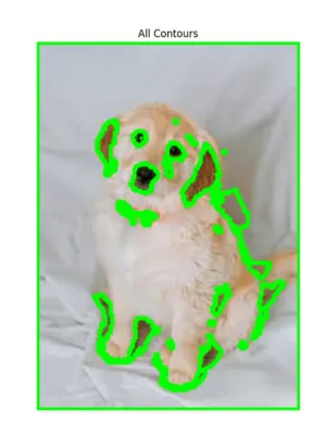 All contours OpenCV