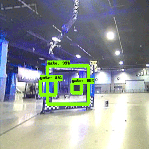 drone flying with computer vision