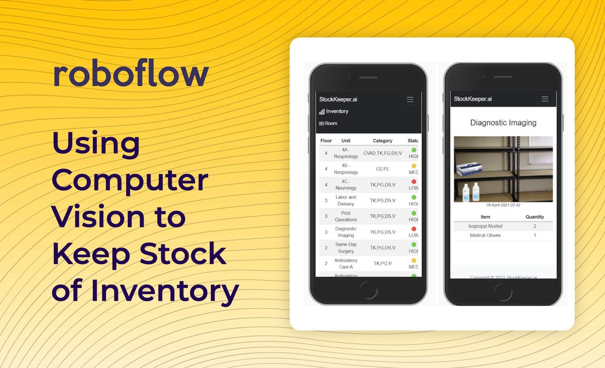 using computer vision to keep stock of inventory