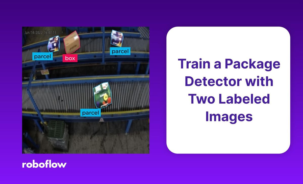 Training a Custom Package Detection Model with Two Labeled Images