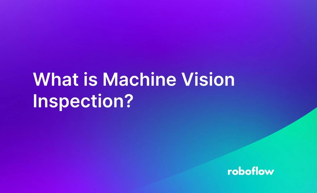 machine vision inspection