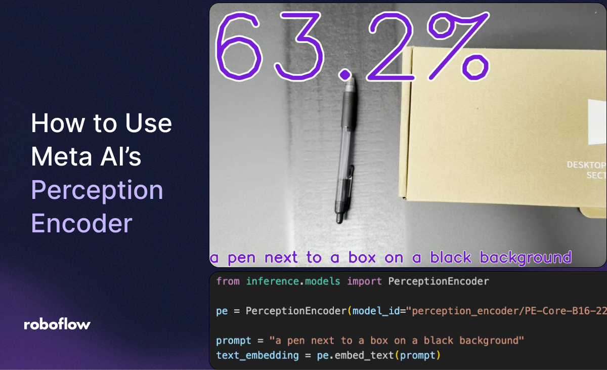 How to Use Perception Encoder