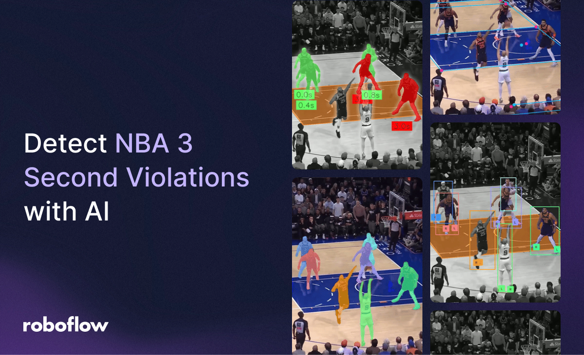Detect NBA 3 Second Violations with AI