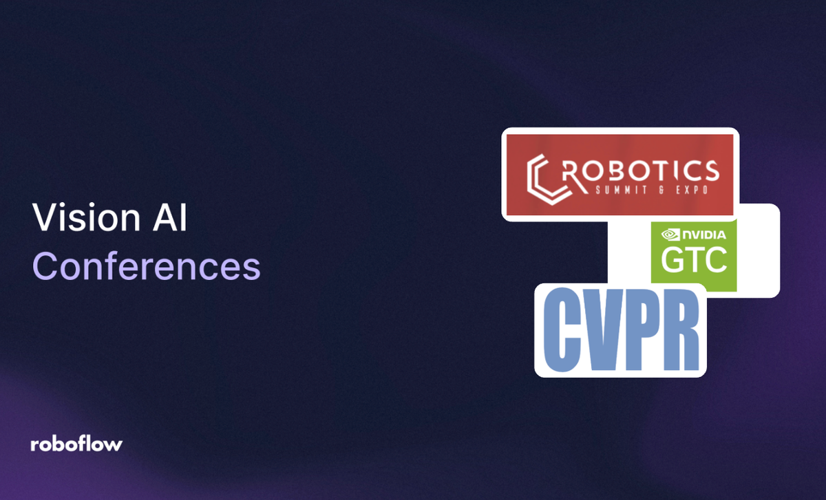 best artificial intelligence and computer vision events and conferences